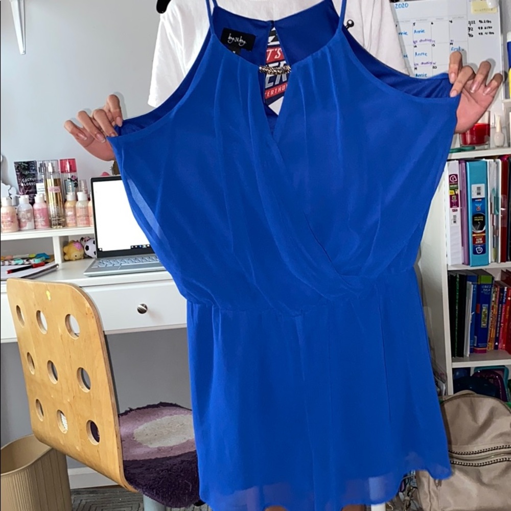 Dark blue romper